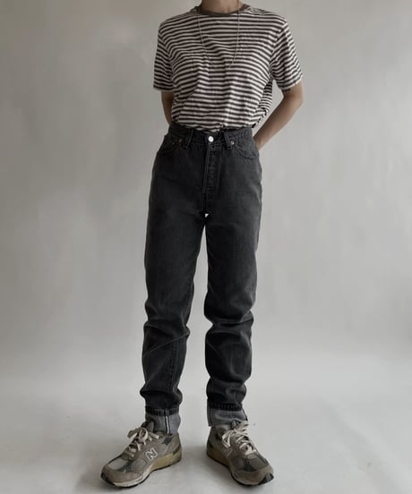 【USED】 BANANA REPUBLIC Short Sleeve Striped T-shirt / 220521-012