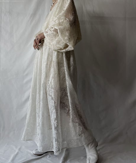 【RE;CIRCLE】  RE Lace L/S One-piece/20210819-047