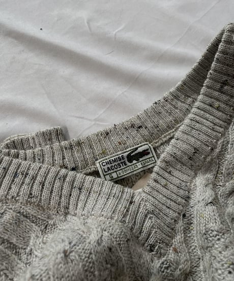 【USED】 LACOSTE Acrylic Knit ⑫ / 220111-024