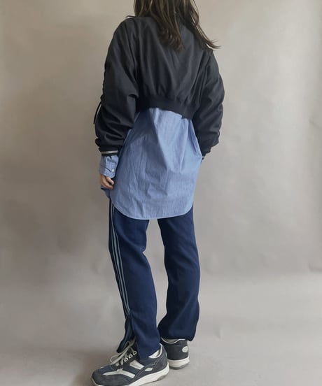 【RE;CIRCLE】 RE Nylon Drawcord Pullover Black / 230406-005