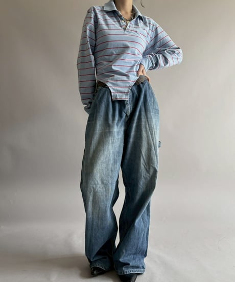【RE;CIRCLE】 RE Leotard Rugger Shirt/ 260319-013