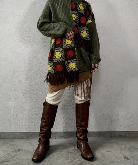 【RE;CIRCLE】 Granny Knit Sweater /210125-006