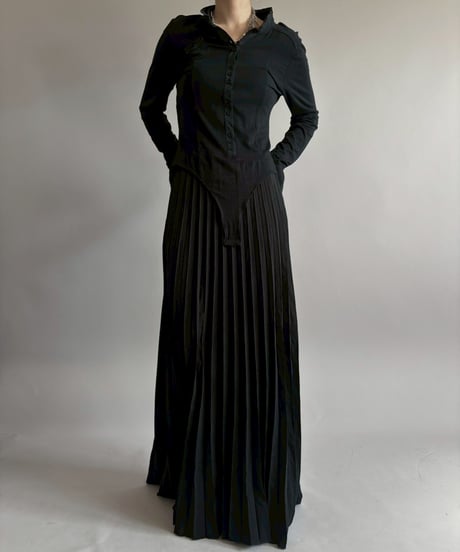 【USED】 Pleats Skirt / 260228-010