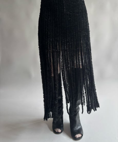 【USED】 N/S fringe One-Piece  /250906-014