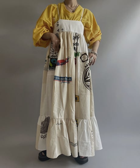 【RE;CIRCLE】RE Eco-Friendly Bag Camisole Long One-piece / 230727-003