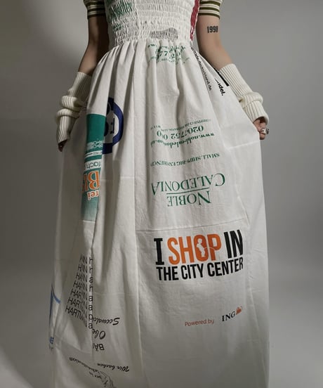 【RE;CIRCLE】 RE Eco Bag Camisole One-piece② /220407-002