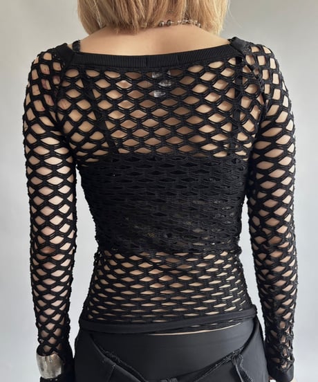 【USED】 Mesh top / 250913-016