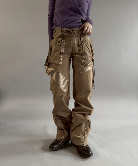 【USED】 Dead Stock MISSME Gimmick Pants /260221-008