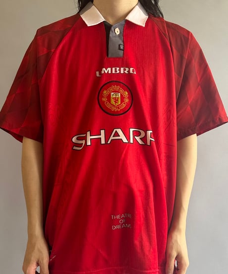 【USED 】UMBRO MANCHESTER UNITED Soccer Shirt /240603-025