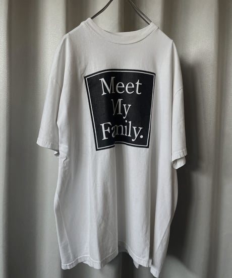 【USED】 S/S Meet My Family T-shirt / 230603-002