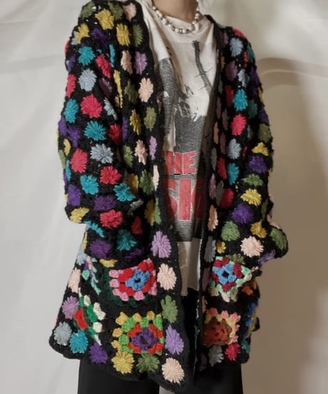 【RE;CIRCLE】 RE Granny Knit L/S Cardigan②/210917-014