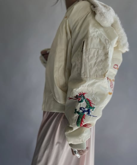 【USED】 Vintage Souvenir Jacket WEST～PAC’83’84 / 240101-041