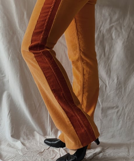 【RE;CIRCLE】 Remake Corduroy Side Line Pants③/210317-005