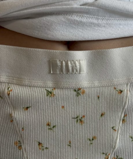 【USED】 Flower Pattern Micro Shorts /260523-023