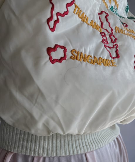 【USED】 Vintage Souvenir Jacket WEST～PAC’83’84 / 240101-041