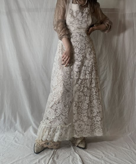 【RE;CIRCLE】RE Crocket Apron/210526-067