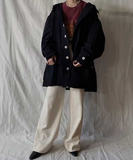 【USED】 Dyed Navy Swedish Snow Hoodie /201020-031