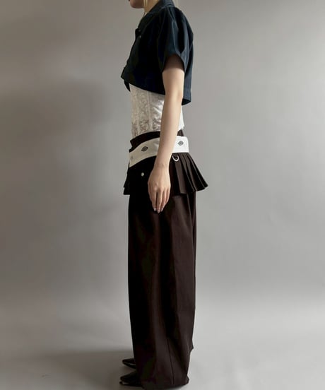 【Chinatsu Aoyama】 RE Makers Shirt Navy / 260702-015