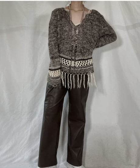 【USED】    Knit L/S Top/211216-038