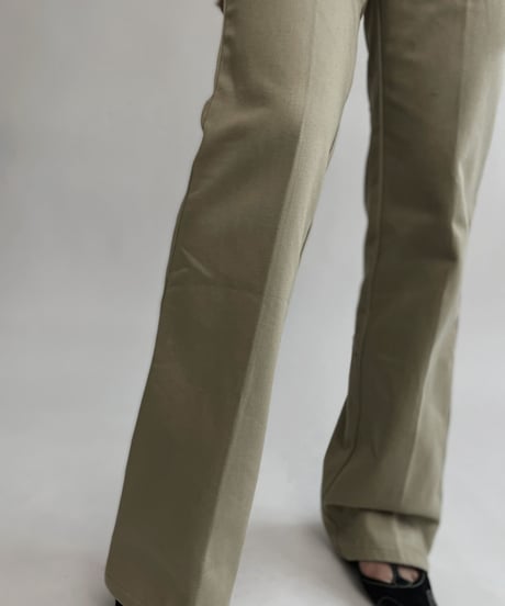 【USED】  Dickies Cotton Flare Pants / 220730-018