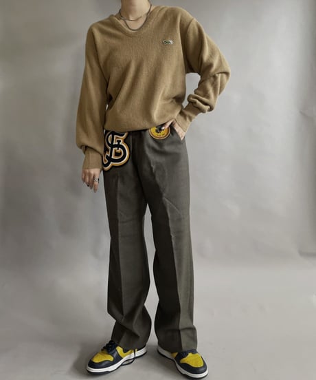【RE;CIRCLE】 RE Wappen Slacks / 230204-012