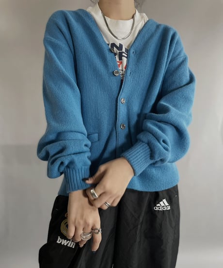 【USED】 Acrylic Knit Cardigan / 221203-013