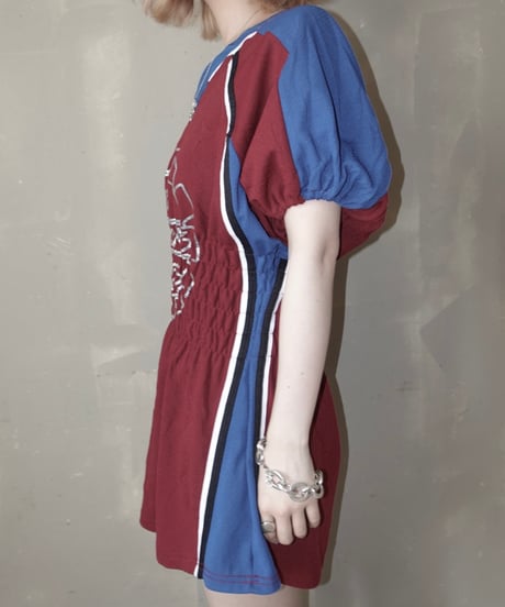 【RE;CIRCLE】 Re Shirring Football Shirt  /  250724-031