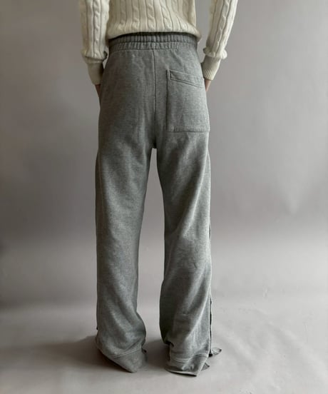 【USED】 DRIES VAN NOTEN Slit Sweat Pants /260328-018
