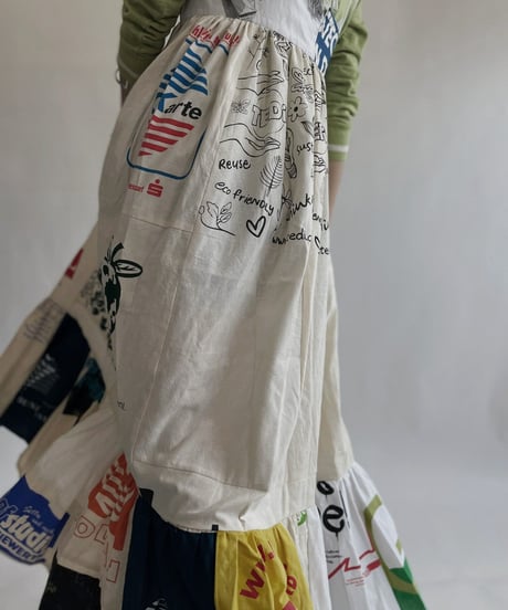 【RE;CIRCLE】 RE Eco-Friendly Bag Camisole One-piece / 220825-036
