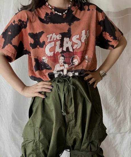 【USED】 S/S T-shirt THE CLASH/210526-036