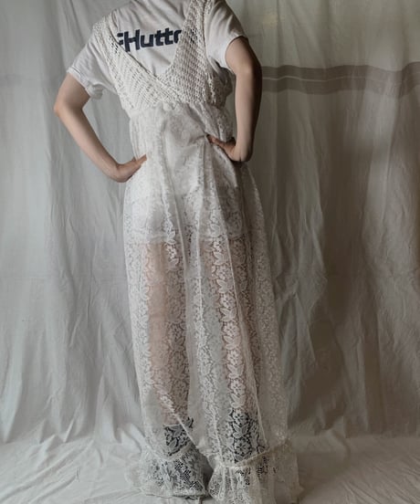 【RE;CIRCLE】 RE Lace N/S One-piece④/210714-008