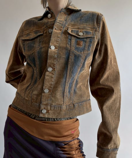 【USED】 Velour Design Jacket / 260314-020