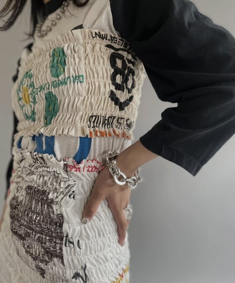 【RE;CIRCLE】RE Eco-Friendly Bag Shirring Tube Top / 230622-028