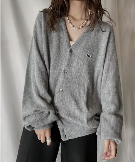 【USED】   LACOSTE Knit Cardigan 13/211126-021
