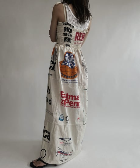 【RE;CIRCLE】 RE Eco-Friendly Bag Camisole One-piece / 220804-022