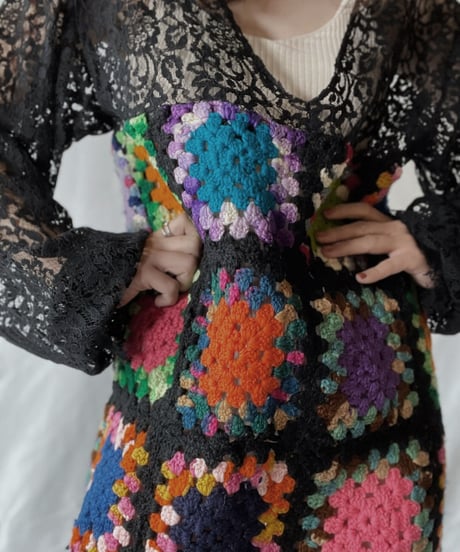 【RE;CIRCLE】 RE Ｇranny × Lace One-piece①/211110-001