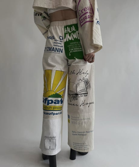 【RE;CIRCLE】 RE Eco-Friendly Bag Straight Pants / 220825-010