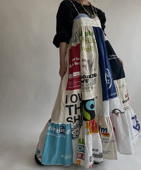 【RE;CIRCLE】 RE Eco-Friendly Bag Camisole One-piece / 220825-034