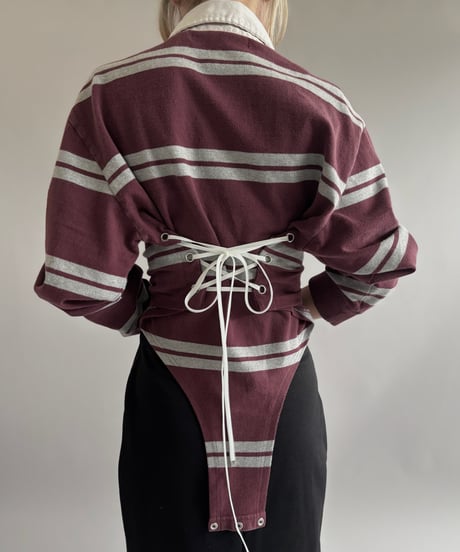 【RE;CIRCLE】 RE Leotard Rugger Shirt/ 260430-006