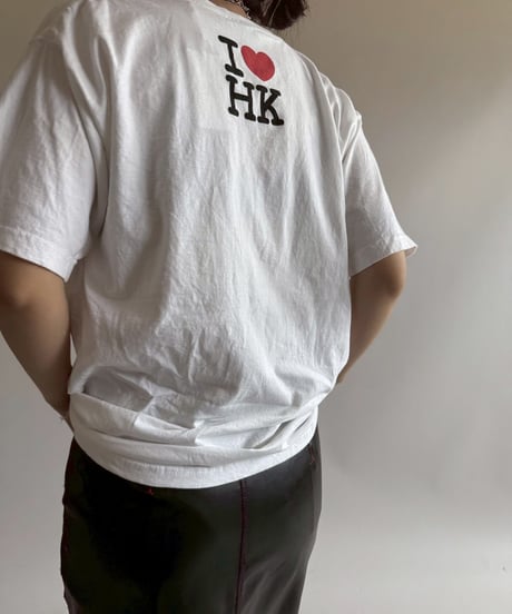 【USED】 I ♡ HK   T-Shirt / 250719-019