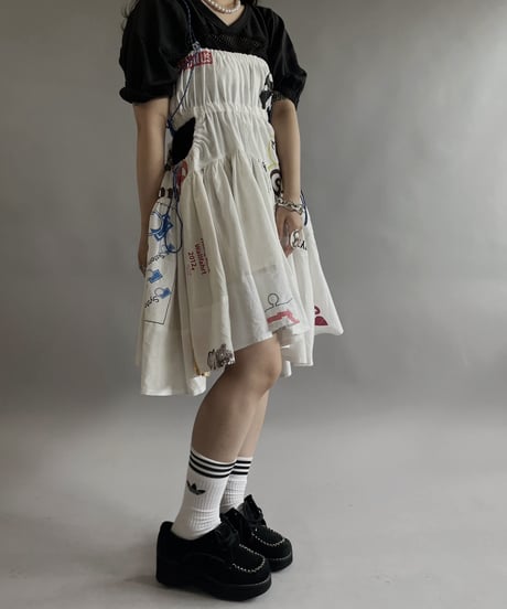 【RE;CIRCLE】RE Eco-Friendly Bag Code Camisole Middle One-piece / 240516-029