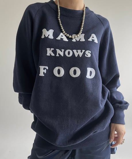 【USED】 Made in USA 90's Santee MAMA Sweat /250215-005