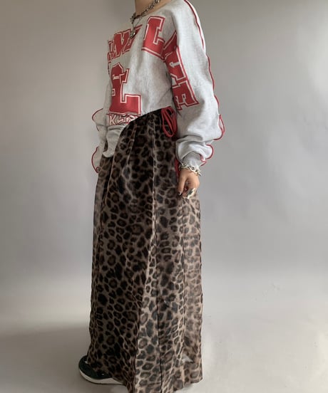 【RE;CIRCLE】 RE Mellow Leotard Sweat Top /  241017-020