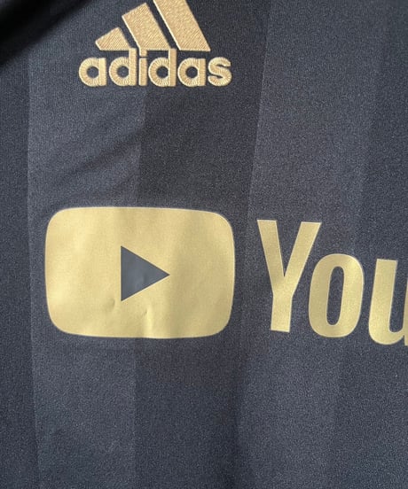 【USED 】adidas LOS ANGELES FC Soccer Shirt /240603-015