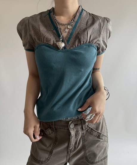 【USED】 Cop.Copine Design S/S Top / 250705-026