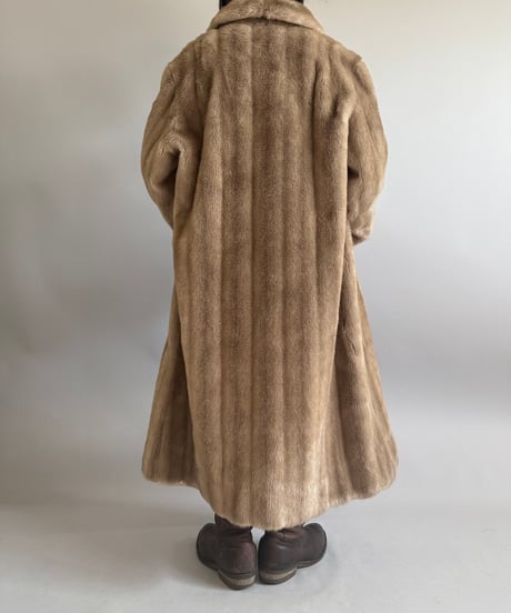 【USED】 Russel Taylor Signature Collection Fake Fur Coat/ 260104-023