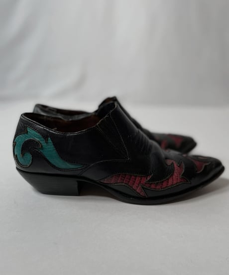 【USED】Western Leather Shoes/210826−003