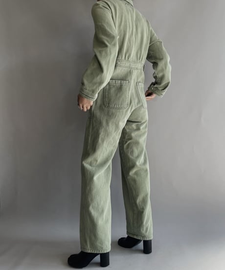 【USED】  Cotton Jumpsuit / 221112-017