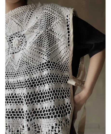 【RE;CIRCLE】 RE Crochet Vest③/20220317-018