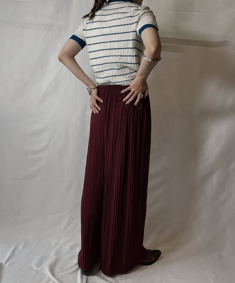 【USED】  Crochet S/S Top①/20210819-016